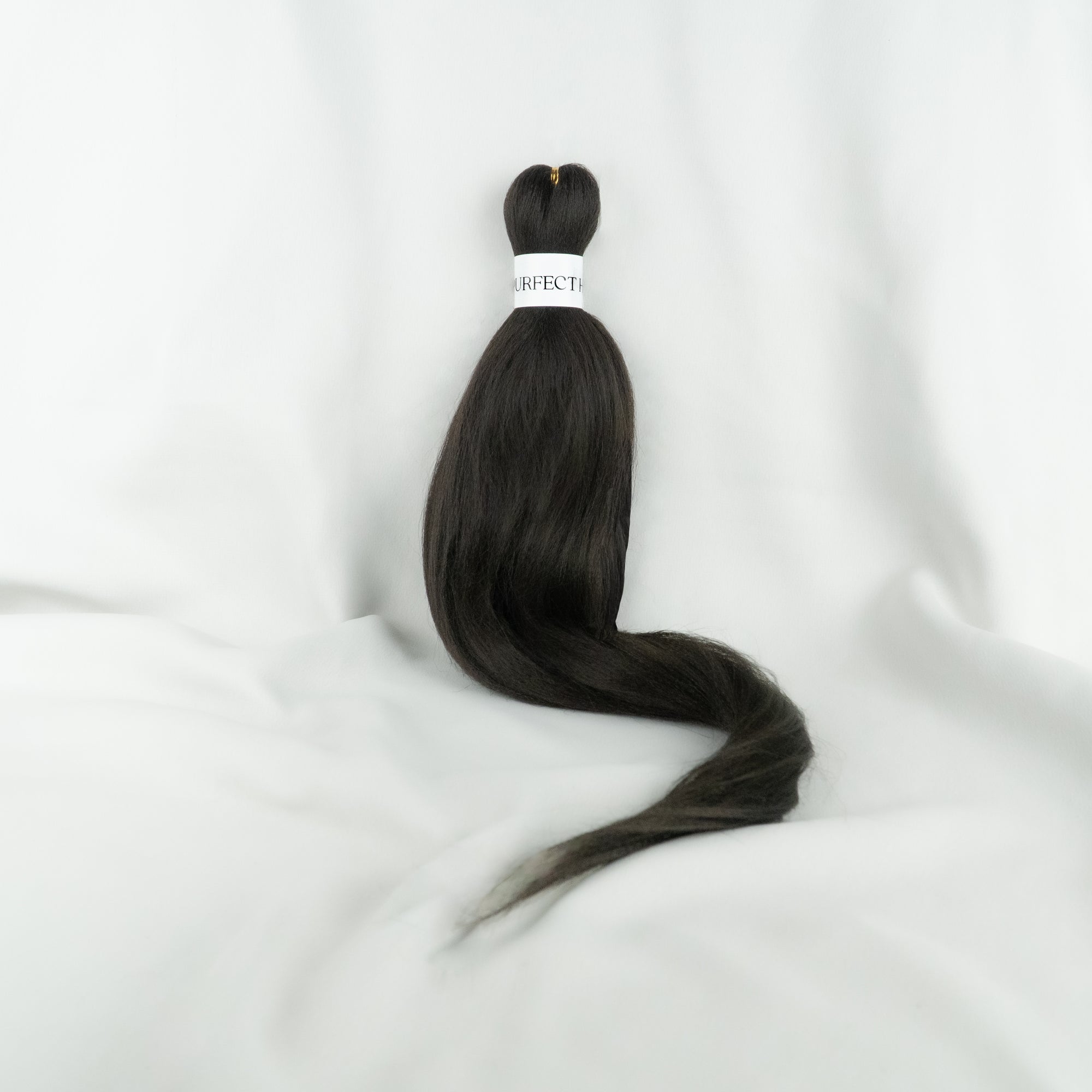 Cabello trenzado preestirado - # 4 - Melanina