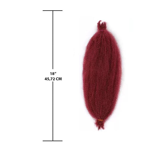 Afro Kinky hair 18” - 900 Ruby