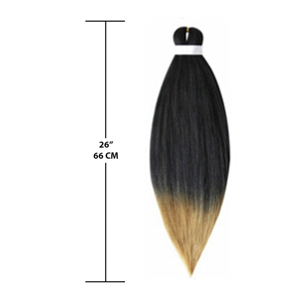 Ombre - Cabello trenzado preestirado - # 1B / 27 - Latte Macchiato