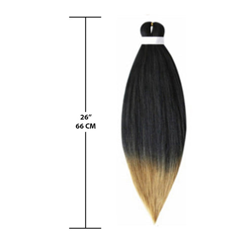 Pre-Stretched Braiding Hair – 1B/27 Latte Macchiato